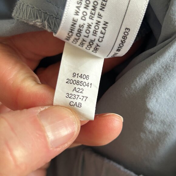 Duluth Pants Womens 6 Short Chino Trouser Pull On Wide Leg Baggy Work Stretch - Picture 7 of 14